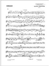 Concert en ré Majeur opus 21 - CHAUSSON - Partition - Quintettes